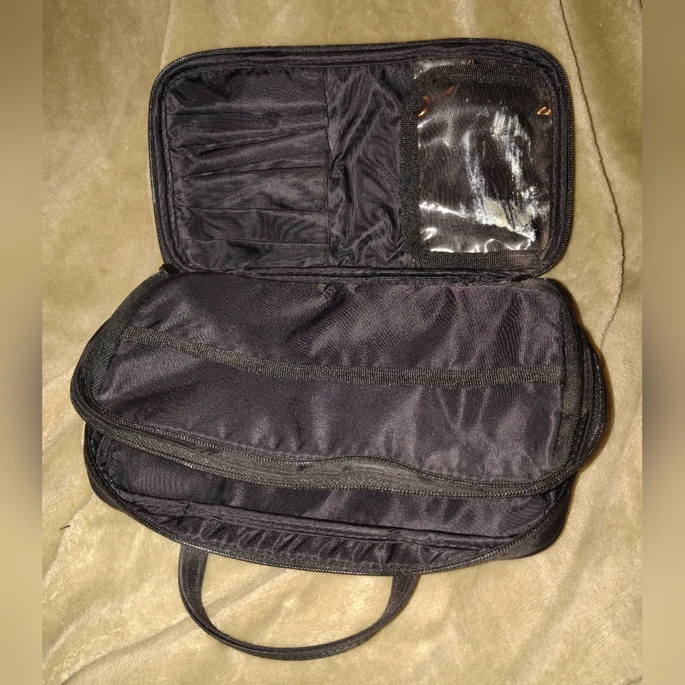 Estee Lauder Black Cosmetic Bag